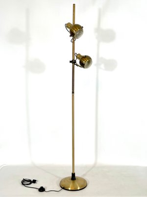 Brass Orientable Floor Lamp from Reggiani, 1970s-OT-1111948