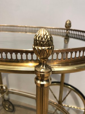 Brass Oval Table from Baguès-BA-1365359