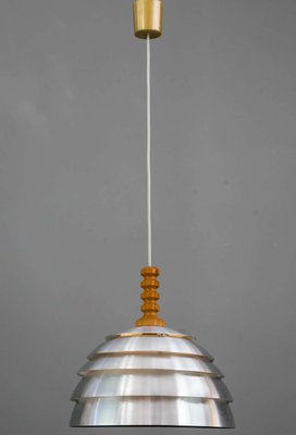 Brass Pendant Lamp by Hans Agne Jakobsson, 1960s-SPD-866229