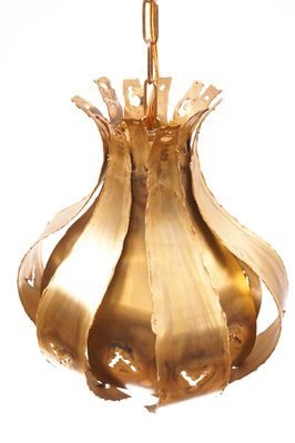 Brass Pendant Lamp by Svend Aage Holm Sørensen for Holm Sørensen & Co, 1960s-KIJ-837556