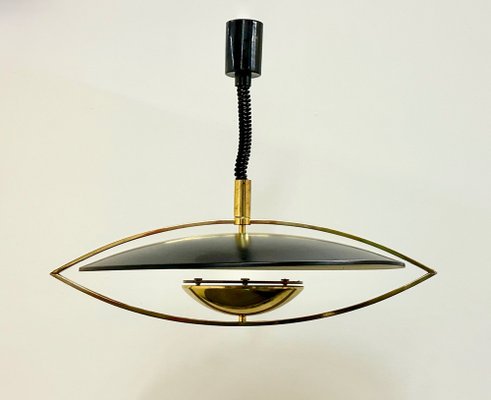 Brass Pendant Lamp from Hillebrand, 1970s-ZCY-1799589