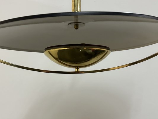 Brass Pendant Lamp from Hillebrand, 1970s-ZCY-1799589