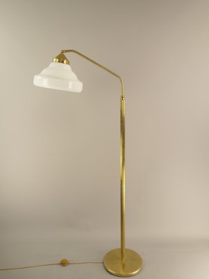 Brass Pull-Out Floor Lamp, Berlin, 1920s-KDB-1735580