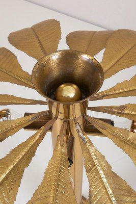 Brass Rhubarb Floor Lamp by Tommaso Barbi, 1970s-VLZ-631940