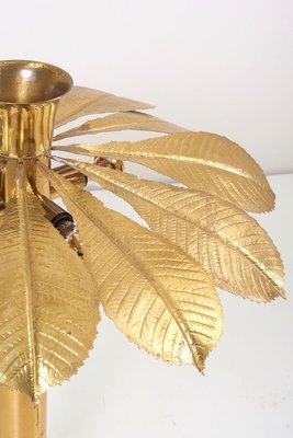 Brass Rhubarb Floor Lamp by Tommaso Barbi, 1970s-VLZ-631940