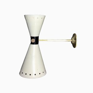 Brass Sconce from Stilnovo, 1957-NUO-1356695