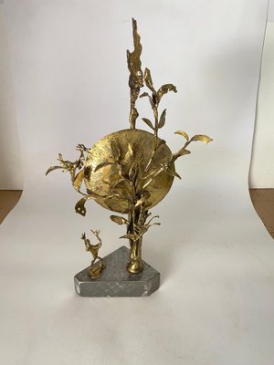 Brass Sculpture in Brass and Aluminium by Tossello, 1999-UR-1706805