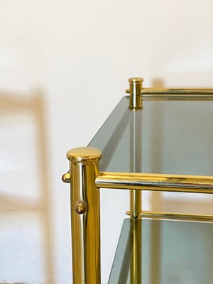 Brass Side Tables, 1980s, Set of 2-NPC-1180536