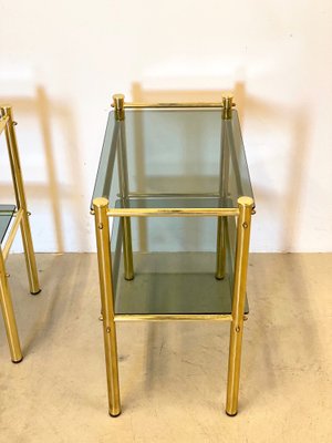 Brass Side Tables, 1980s, Set of 2-NPC-1180536