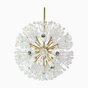 Brass Starburst Chandelier by Emil Stejnar for Rupert Nikoll, Austria, 1960s-UGR-1086005