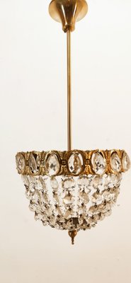 Brass Suspension Light with Crystals-QLH-1799242