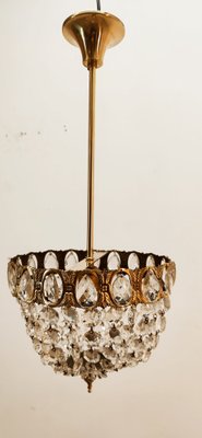 Brass Suspension Light with Crystals-QLH-1799242