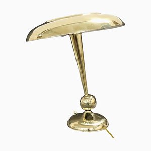 Brass Table Lamp attributed to Oscar Torlasco for Lumi, 1950s-DCO-1791762