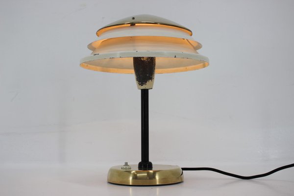 Brass Table Lamp from Zukov, 1950s-TZ-848572