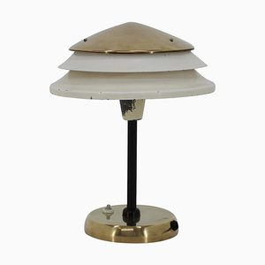 Brass Table Lamp from Zukov, 1950s-TZ-848572