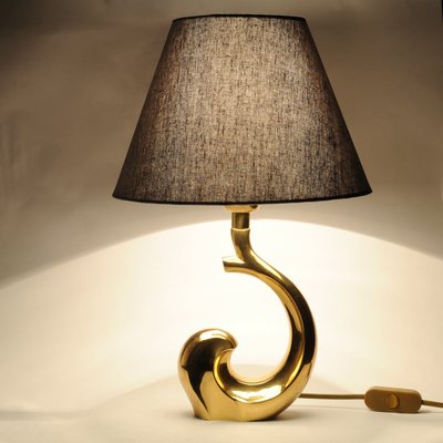 Brass Table Lamp in the style of Pierre Cardin, 1970s-IXK-603892