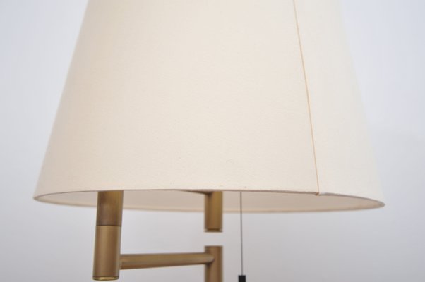 Brass Table Lamp with a Swivel Arm-ZE-981881