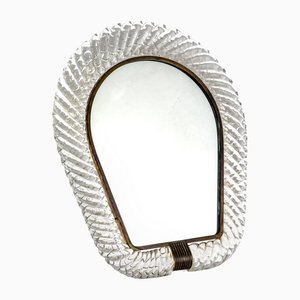 Brass Table Mirror by Barovier & Toso, 1950s-FWM-1313280