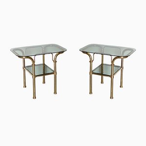 Brass Tables, 1980s, Set of 2-NPC-1065004