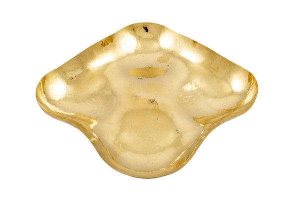 Brass Tray from Werkstatte Hagenauer, 1940s-TJY-1246784