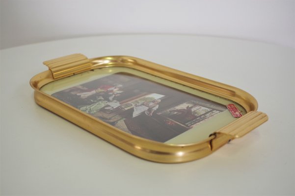 Brass Tray Original Print, England, 1950s-KNM-935976