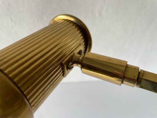 Brass Triple Spot Pendant Lamp from Hillebrand, Germany, 1970s-RDS-1425603