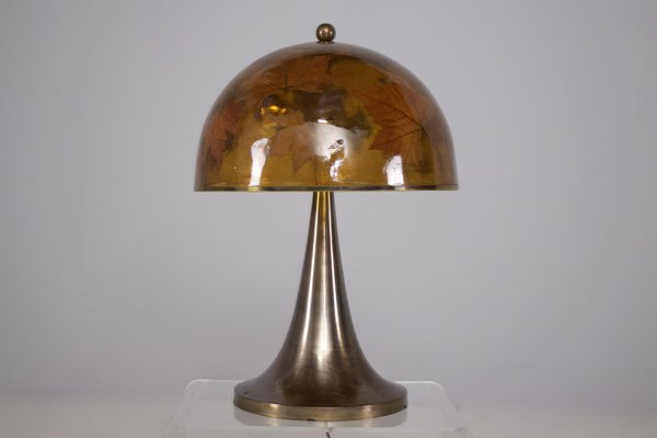 Brass Tulipe Lamp, 1970s-OWS-1405068