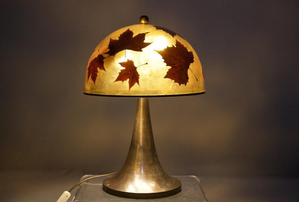 Brass Tulipe Lamp, 1970s-OWS-1405068