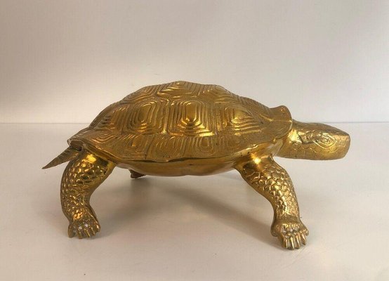 Brass Turtle Sculpture-BA-1365494