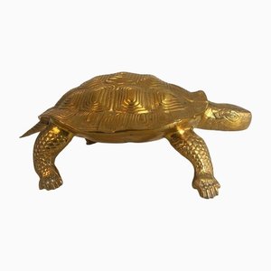 Brass Turtle Sculpture-BA-1365494