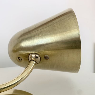 Brass Two Lights Sconce by Jacques Biny, 1950-EW-2028340