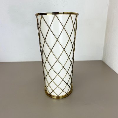 Brass Umbrella Stand attributed to United Workshops, Munich, Germany, 1950s-QZ-1449564