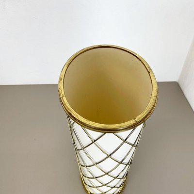 Brass Umbrella Stand attributed to United Workshops, Munich, Germany, 1950s-QZ-1449564