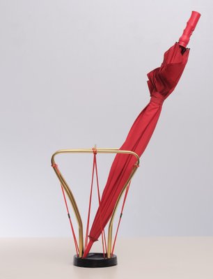 Brass Umbrella Stand, Austria, 1950-GCG-1141012