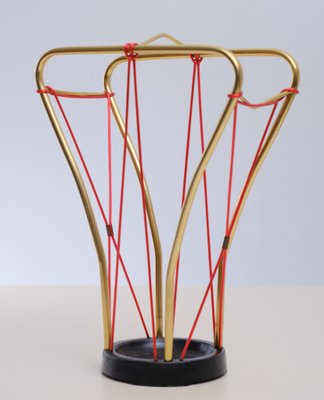 Brass Umbrella Stand, Austria, 1950-GCG-1141012