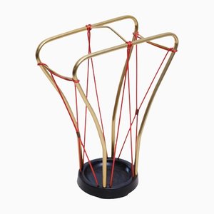 Brass Umbrella Stand, Austria, 1950-GCG-1141012