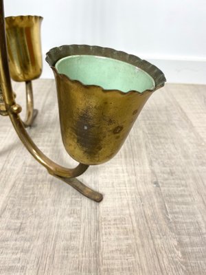 Brass Umbrella Stand by Osvaldo Borsani, Italy, 1950s-LYQ-1171626