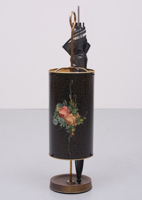 Brass Umbrella Stand, Holland, 1950s-GCG-1117458