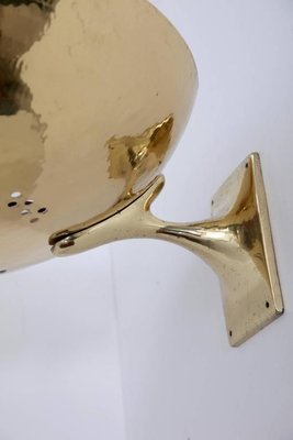 Brass Wall Lamp from a German Theatre, 1930s-SFD-631787