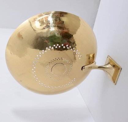 Brass Wall Lamp from a German Theatre, 1930s-SFD-631787