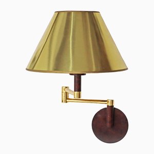 Brass Wall Lamp in style of Aldo Tura-ESB-1376796