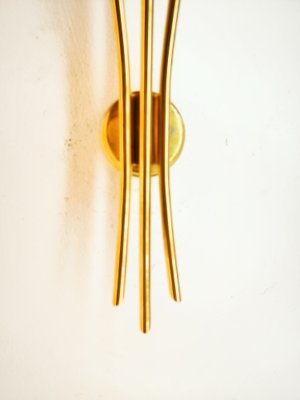 Brass Wall Light by Oscar Torlasco-QLH-2043129