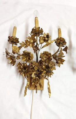 Brass Wall Lights, France, 1960s, Set of 2-RGF-1735148