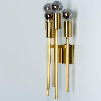 Brass Wall Sconce in style of Sciolari, 1970s-VDW-2044196