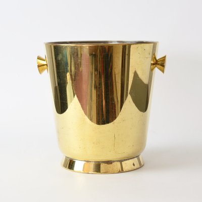 Brass Wine Cooler from PM Italy, 1960s-IXK-1343688