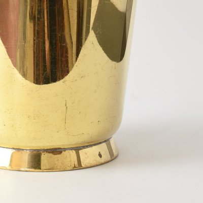 Brass Wine Cooler from PM Italy, 1960s-IXK-1343688