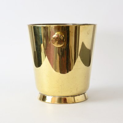 Brass Wine Cooler from PM Italy, 1960s-IXK-1343688