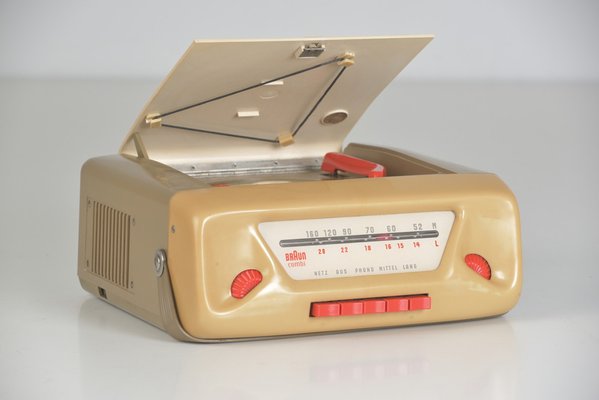 Braun Radio Phono Combination by Wilhelm Wagenfeld for Braun, 1955-LOB-1749786