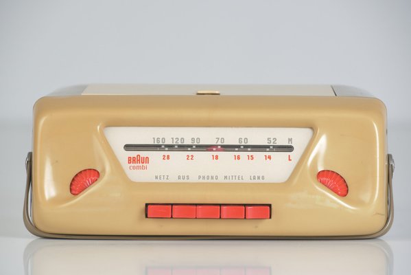 Braun Radio Phono Combination by Wilhelm Wagenfeld for Braun, 1955-LOB-1749786