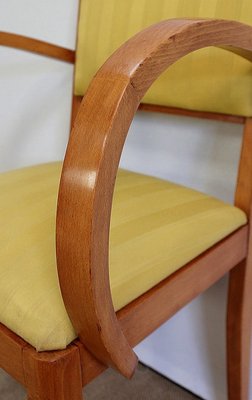 Bridge Armchairs in Solid Beech, 1950s or 1960s, Set of 2-RVK-985016